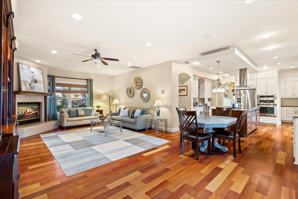 3803 Frodo Cove Austin, TX 78739 - Photo 17 of 40 a living room with furniture and a fireplace