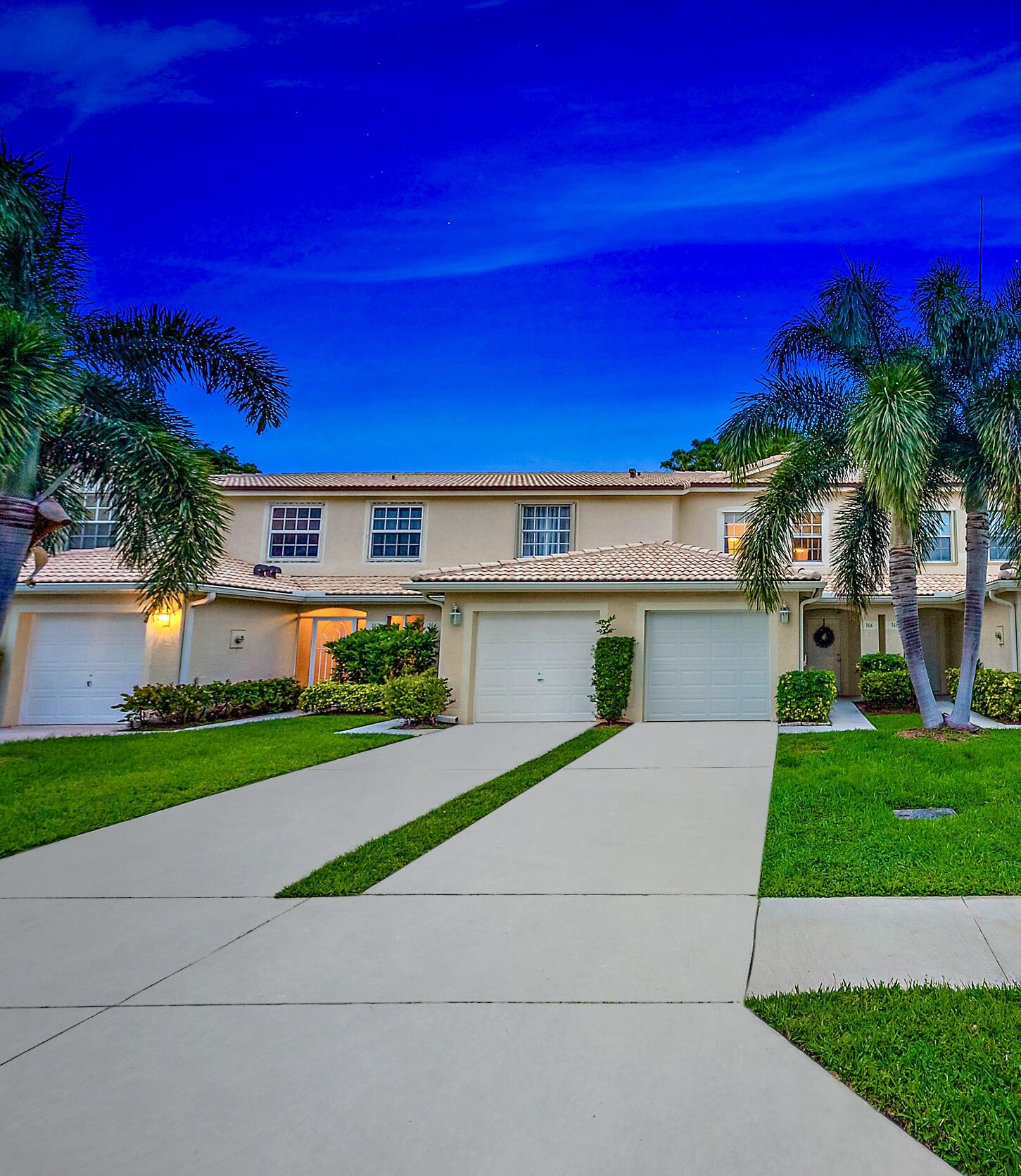 166 Timberwalk Trail Jupiter, FL 33458 - Photo 19 of 21 Front Twilight View 2