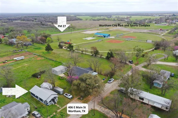 an aerial view of a city with lots of residential buildings