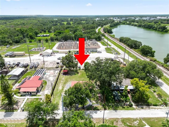 a view of lake and mountain