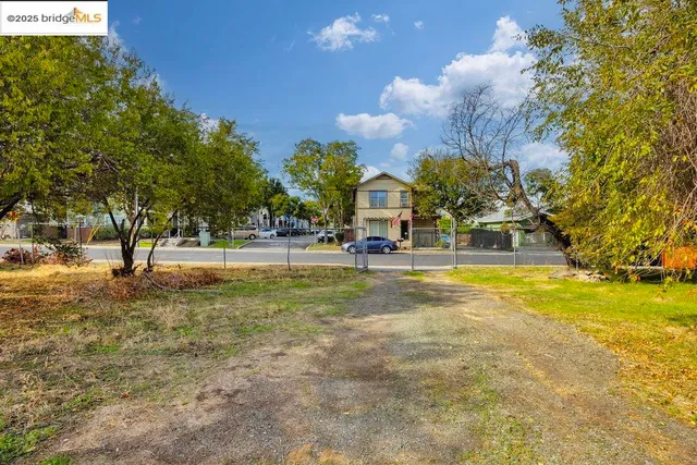 a view of open space with city view