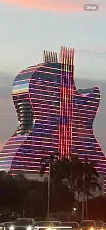 a view of sky from balcony