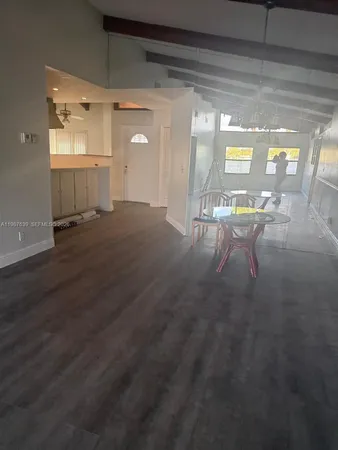 a view of empty room