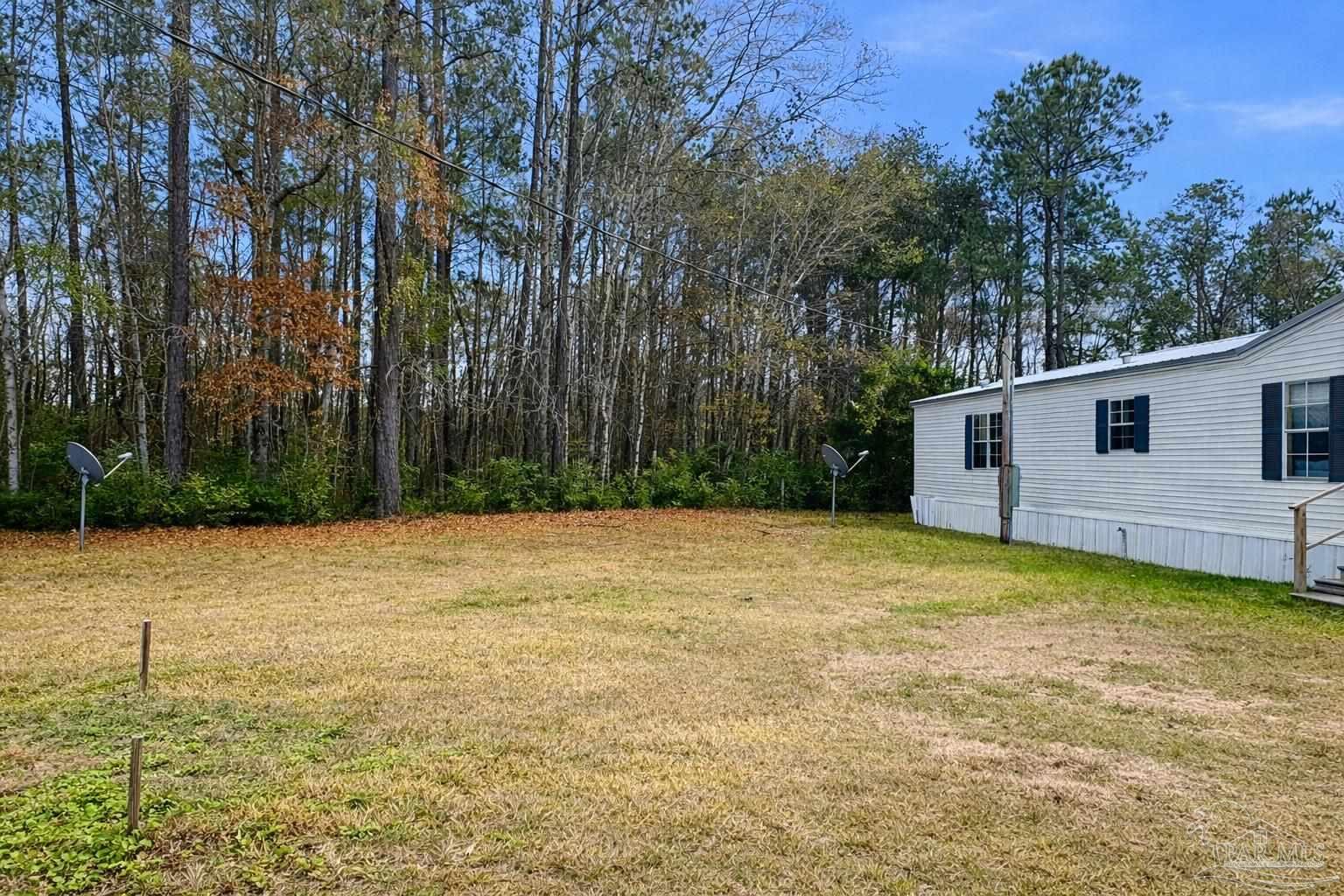 818 Twin Bridges Road Flomaton, AL 36441 - Photo 20 of 33 a view of a backyard of the house