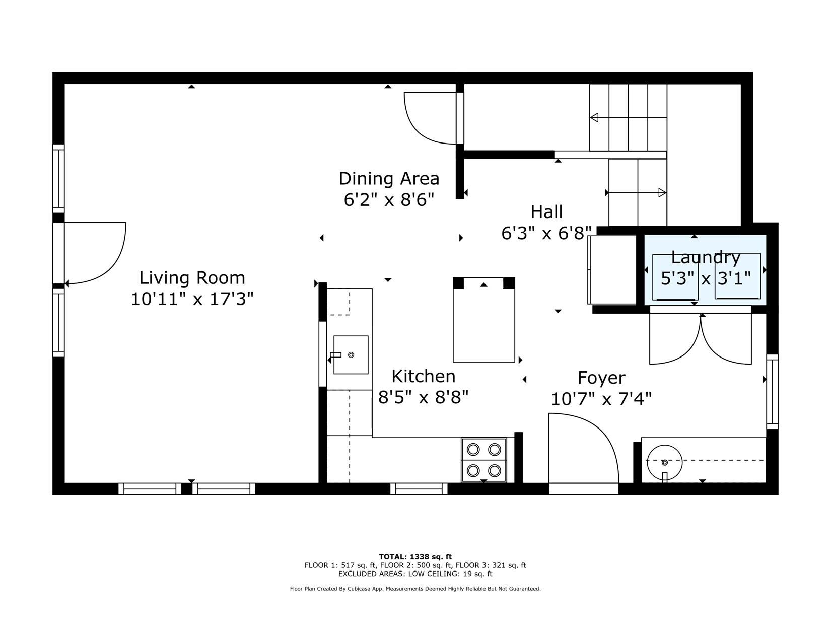 121 Bay Saint Extension, Unit 5 Portland, ME 04103 - Photo 50 of 52 Floor Plan 1