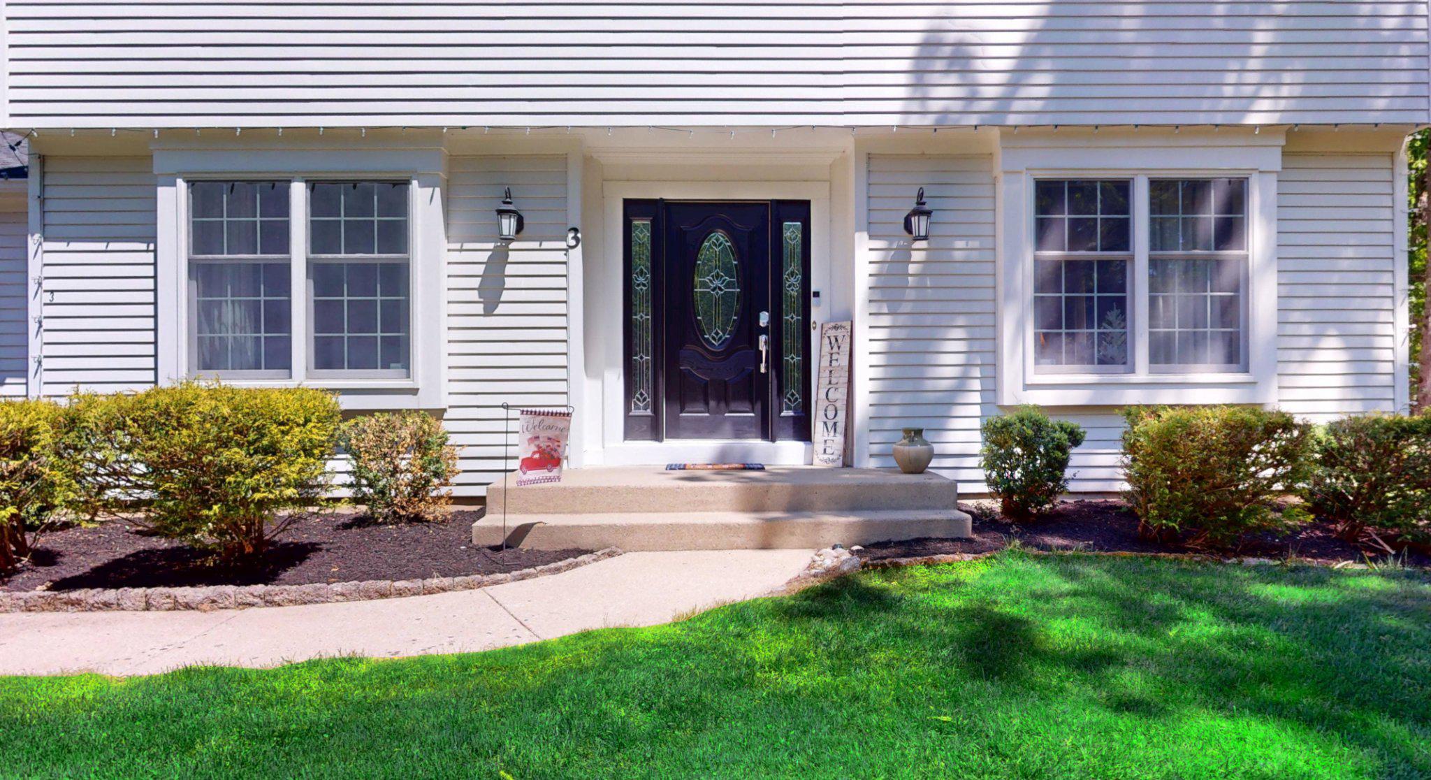 3 Colonial Court Medford, NJ 08055 - Photo 89 of 89 Charming entrance with lush greenery.
