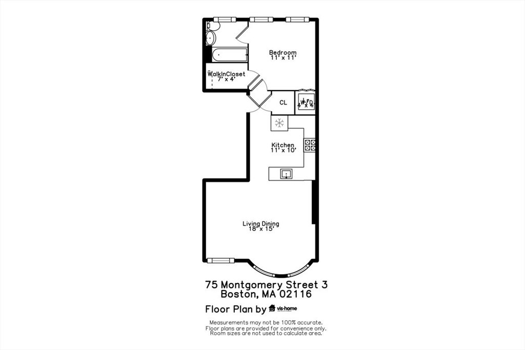 75 Montgomery Street, Unit 3 Boston, MA 02116 - Photo 15 of 15