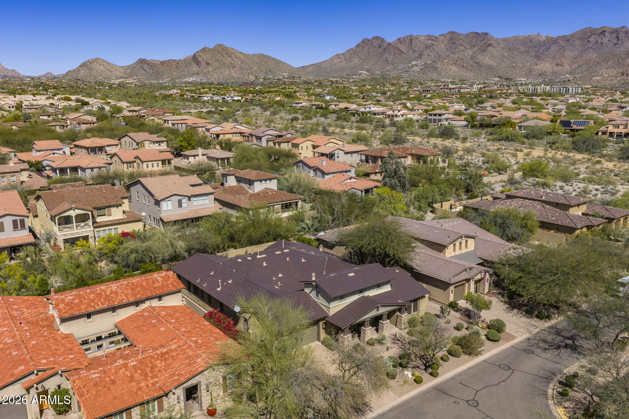 9488 East Canyon View Road Scottsdale, AZ 85255 - Photo 38 of 38 Drone Shot