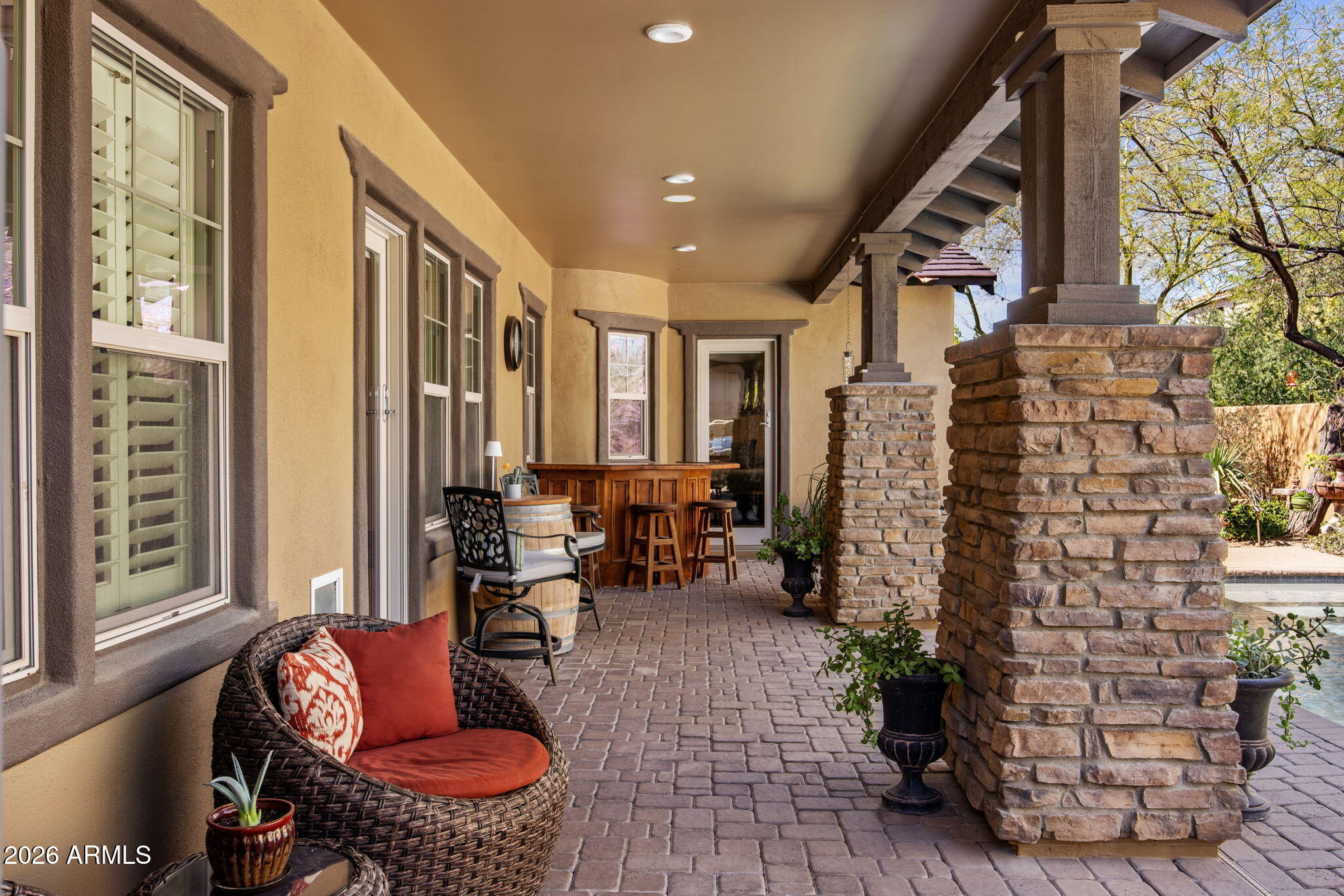 9488 East Canyon View Road Scottsdale, AZ 85255 - Photo 8 of 38 Front Porch