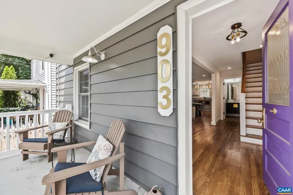 a view of a livingroom with furniture and window