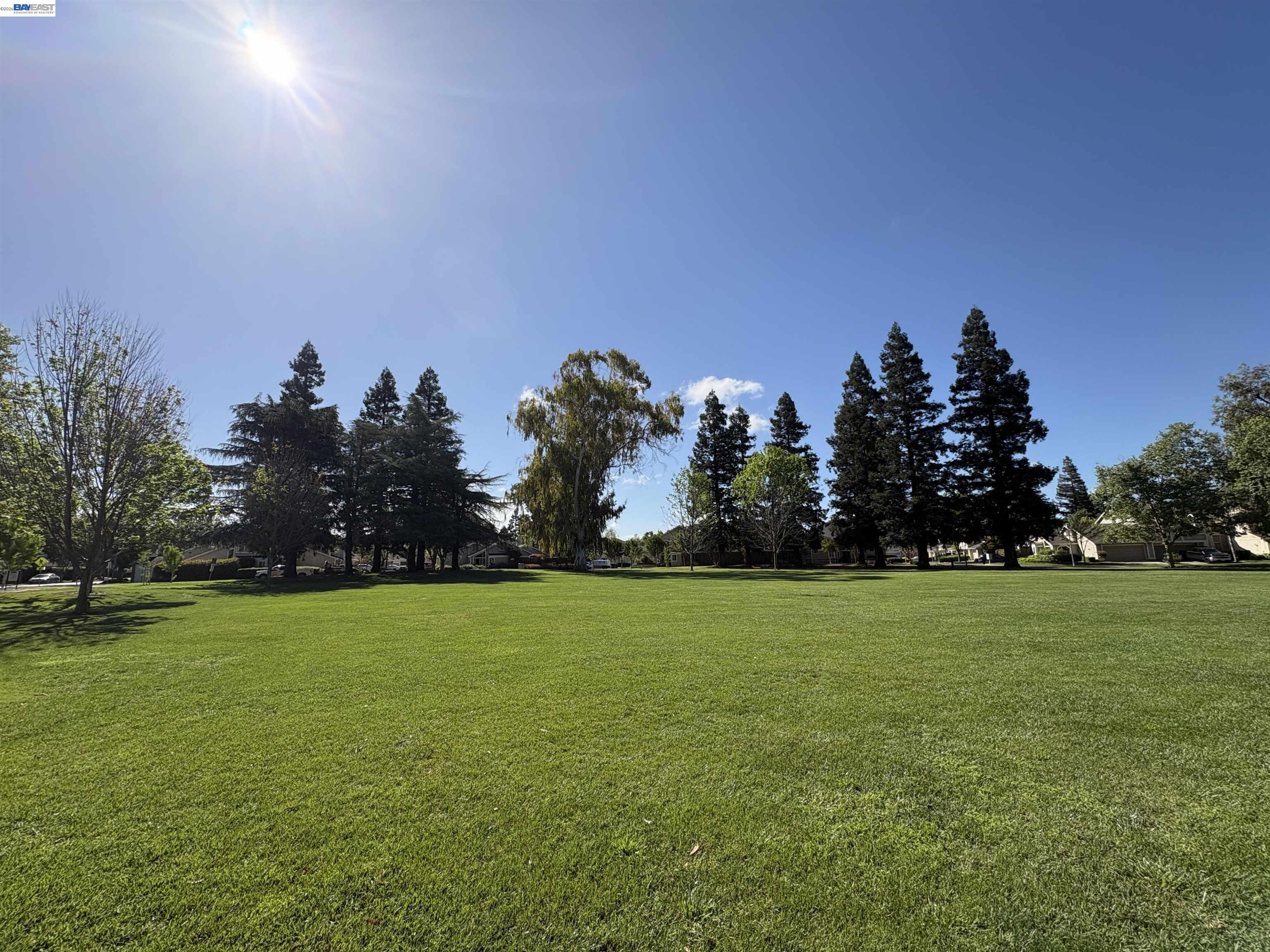 4034 Rennellwood Way Pleasanton, CA 94566 - Photo 38 of 42 a view of a field with trees in the background
