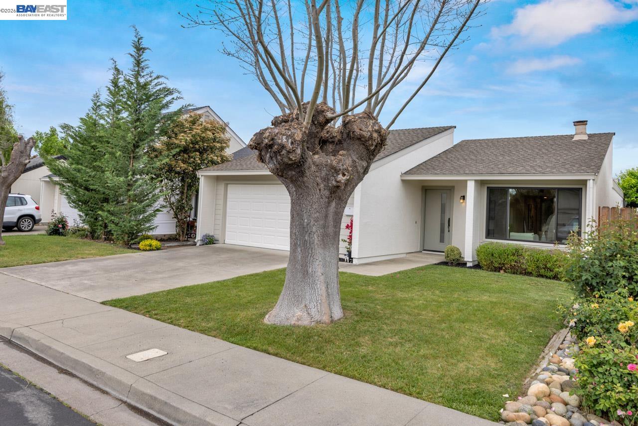 4034 Rennellwood Way Pleasanton, CA 94566 - Photo 7 of 42 a front view of a house with garden