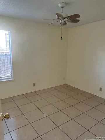 a view of a room and window