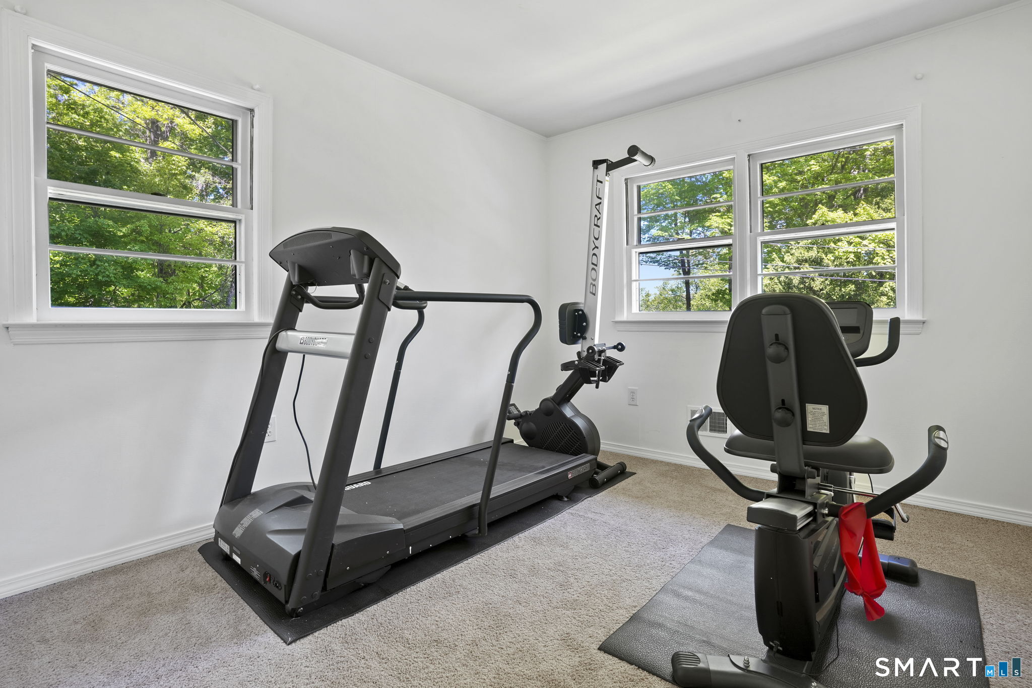 2 Laurel Hill Road South Sherman, CT 06784 - Photo 18 of 35 a view of a room with gym equipment