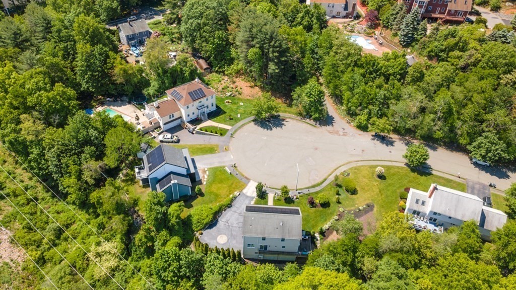 82 Hammersmith Drive Saugus, MA 01906 - Photo 35 of 41 an aerial view of a house with swimming pool