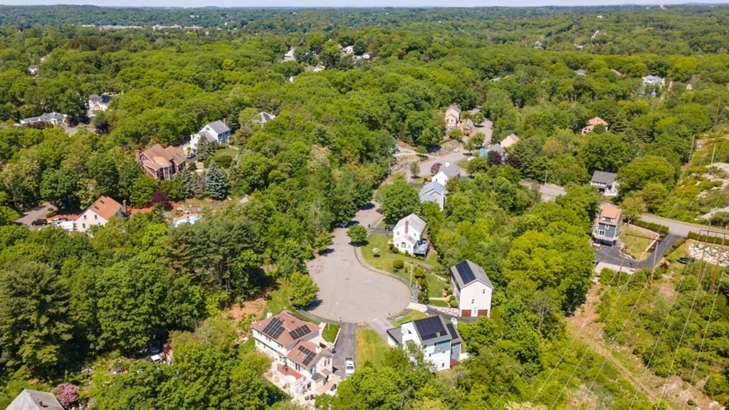 82 Hammersmith Drive Saugus, MA 01906 - Photo 37 of 41 an aerial view of a house with a yard and lake view