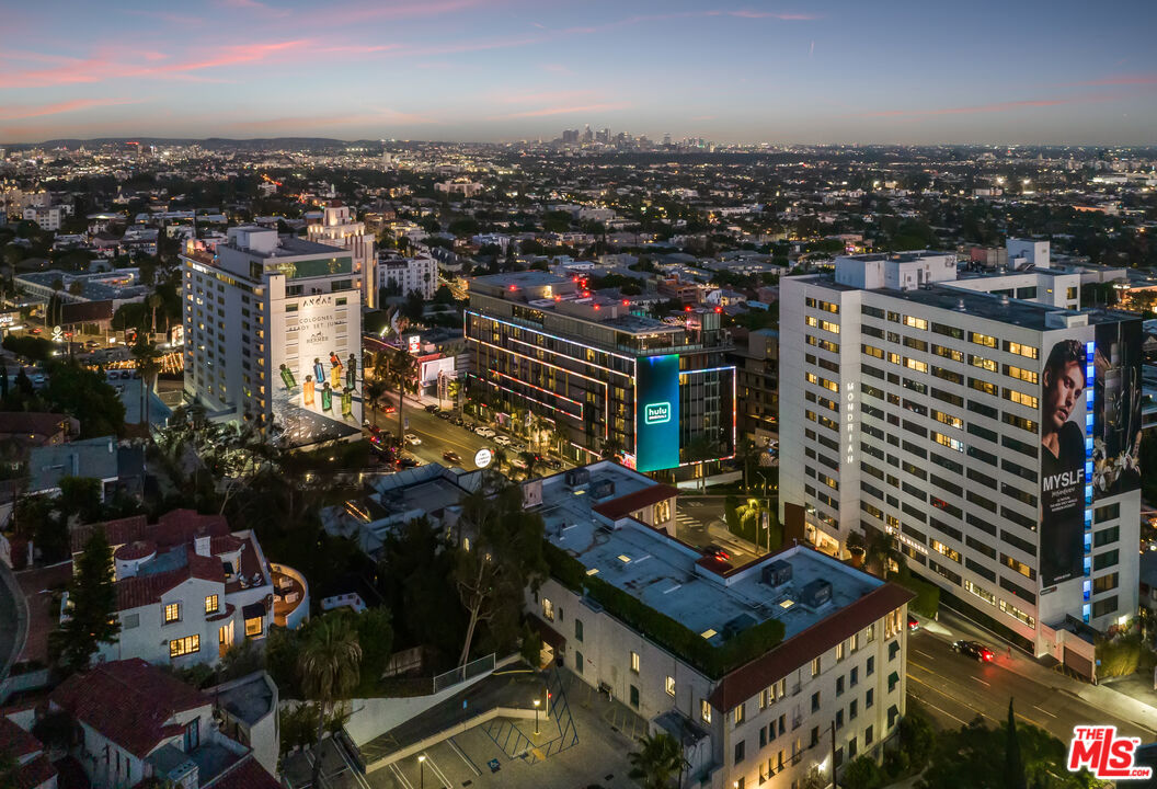 8420 Cresthill Road Los Angeles, CA 90069 - Photo 30 of 30 an aerial view of a city