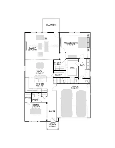 a picture of a room with a white wall and shelf