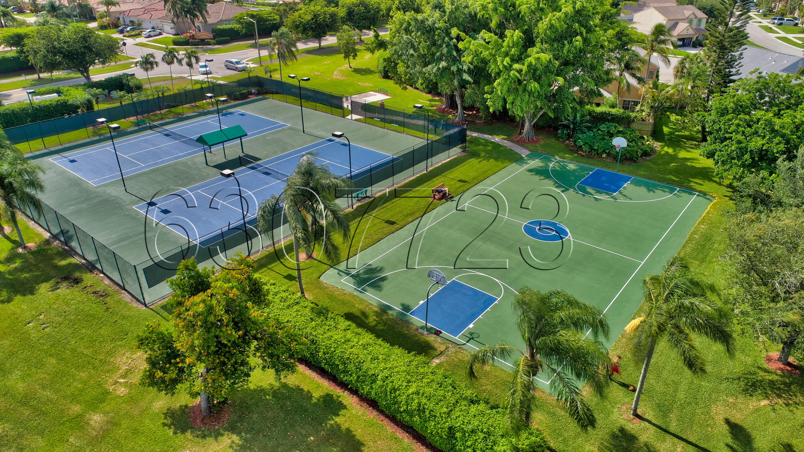 21894 Philmont Court Boca Raton, FL 33428 - Photo 52 of 52 tennis basketball arial stamp