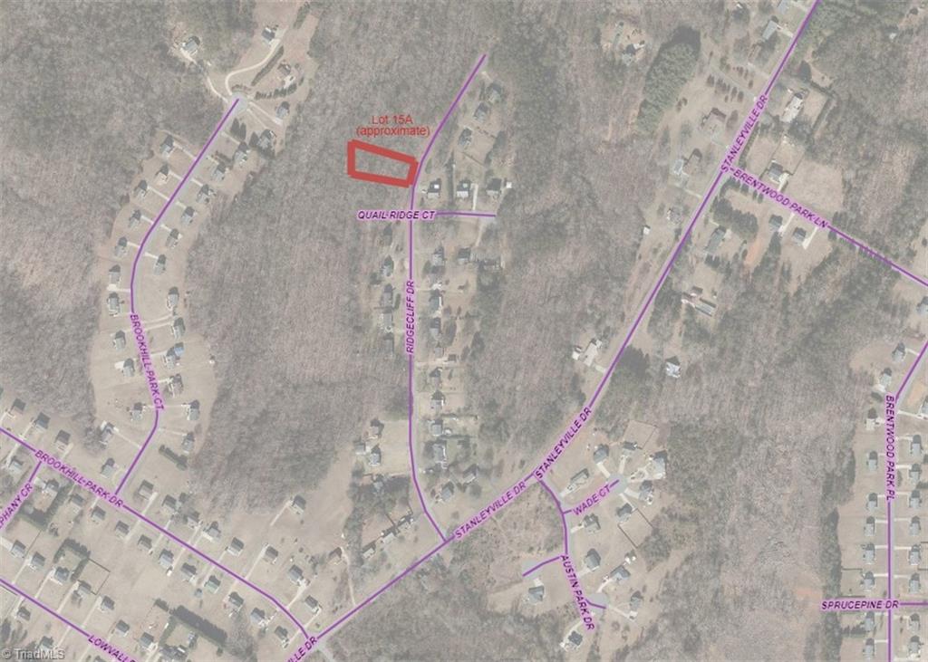 0 Ridgecliff Drive Rural Hall, NC 27045 - Photo 2 of 3 Map showing approximate location
