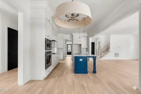 a view of small space with racks on the wall