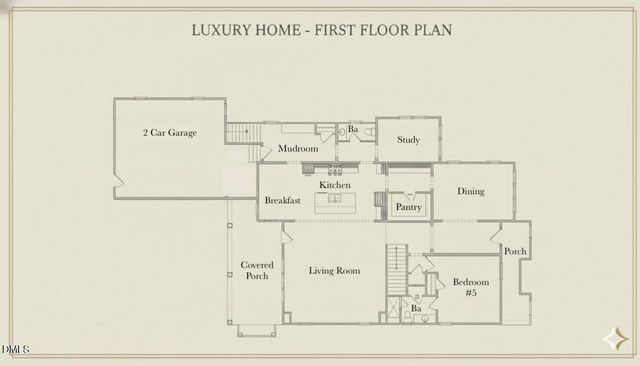 an aerial view of a houses with a lush green hillside