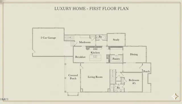 an aerial view of a houses with a lush green hillside