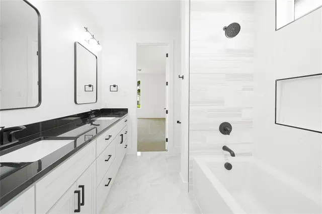 a bed room with bed and a couch