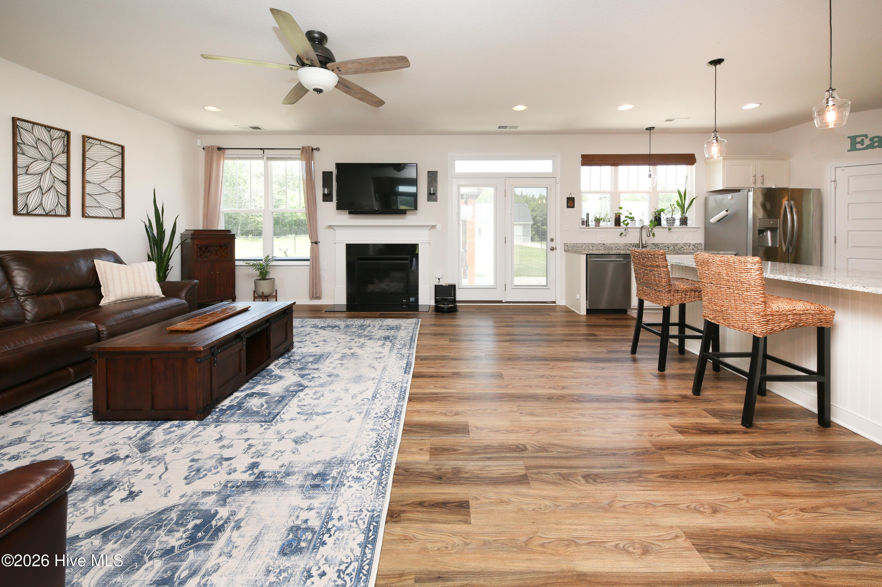 270 Keeter Barn Road South Mills, NC 27976 - Photo 7 of 45 LIVING ROOM OPEN TO KITCHEN