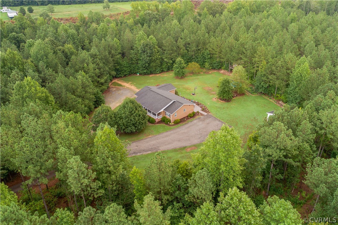1286 Fletcher Chapel Road Kenbridge, VA 23944 - Photo 44 of 48 an aerial view of a house