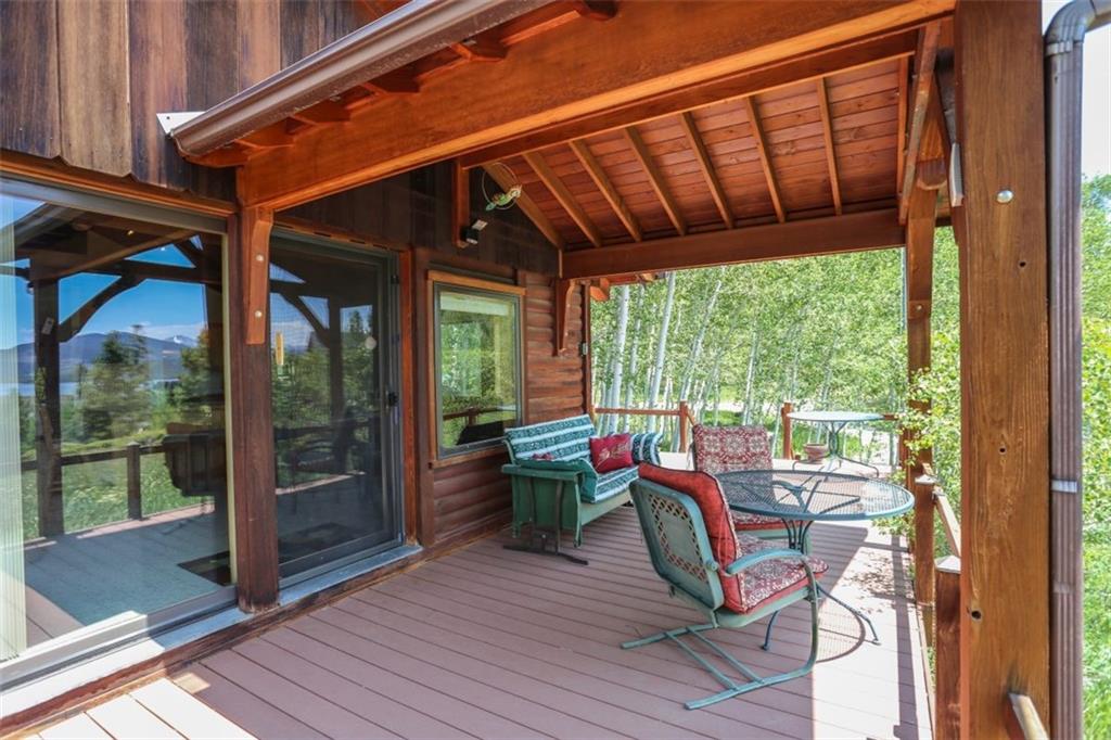 99 M Road Silverthorne, CO 80498 - Photo 25 of 33 a view of porch with a table and chairs
