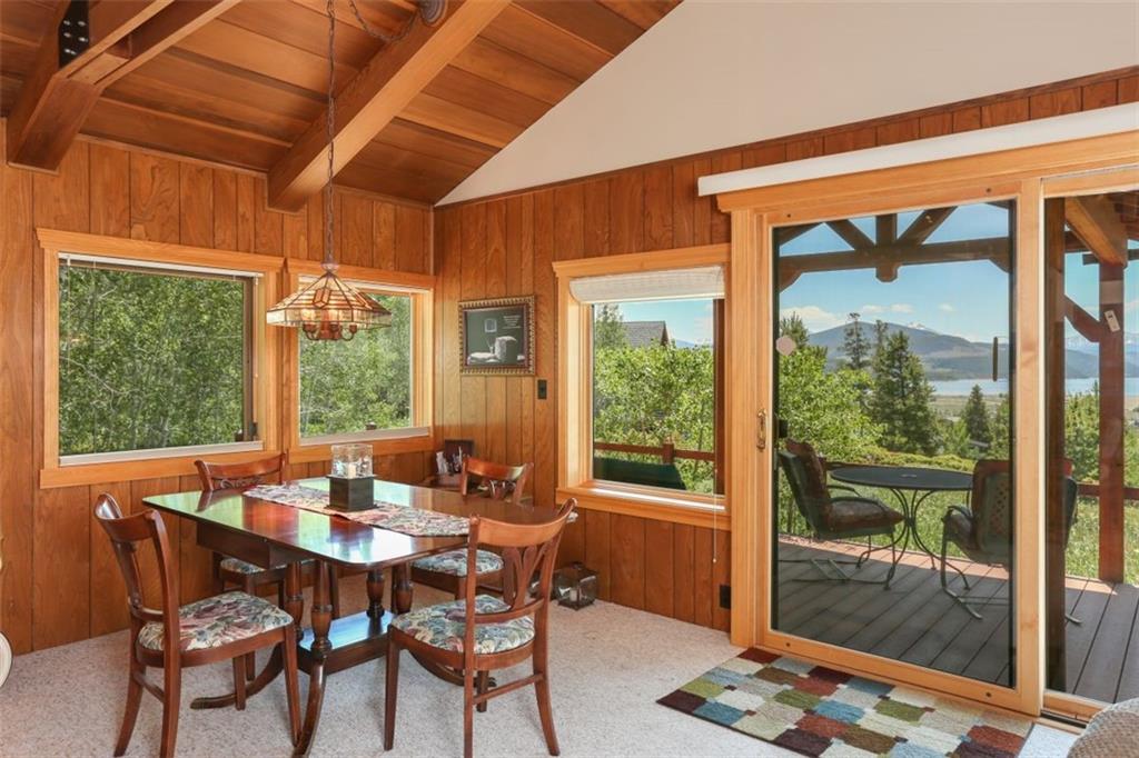 99 M Road Silverthorne, CO 80498 - Photo 7 of 33 a dining room with a table and chairs