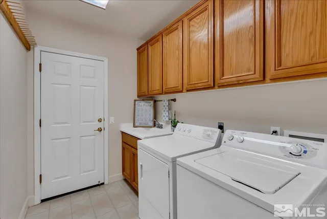 a balcony with furniture and garden view