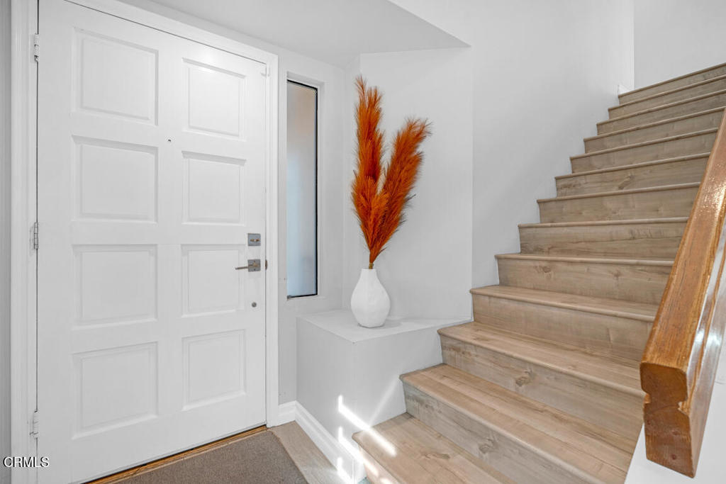 6301 Honolulu Avenue, Unit 47 Tujunga, CA 91042 - Photo 5 of 40 a view of entryway with wooden floor