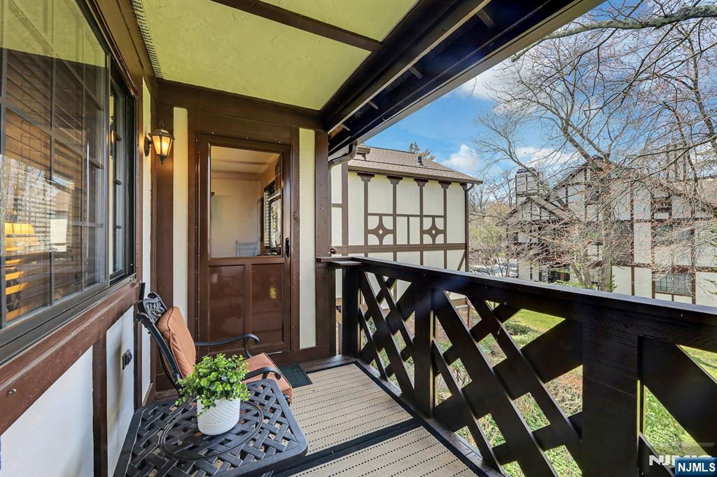 1712 Faulkner Court Mahwah, NJ 07430 - Photo 16 of 17 a view of balcony with wooden floor