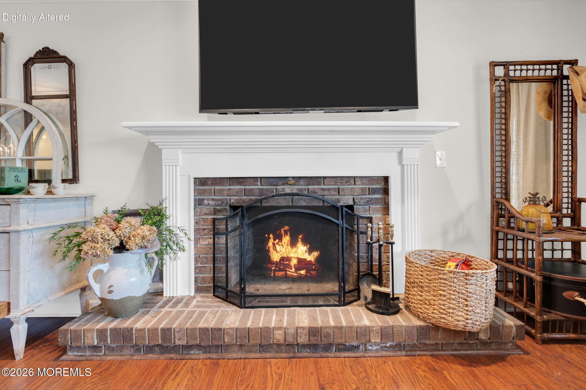 29 Green Island Road Toms River, NJ 08753 - Photo 10 of 63 a living room with furniture and a fireplace