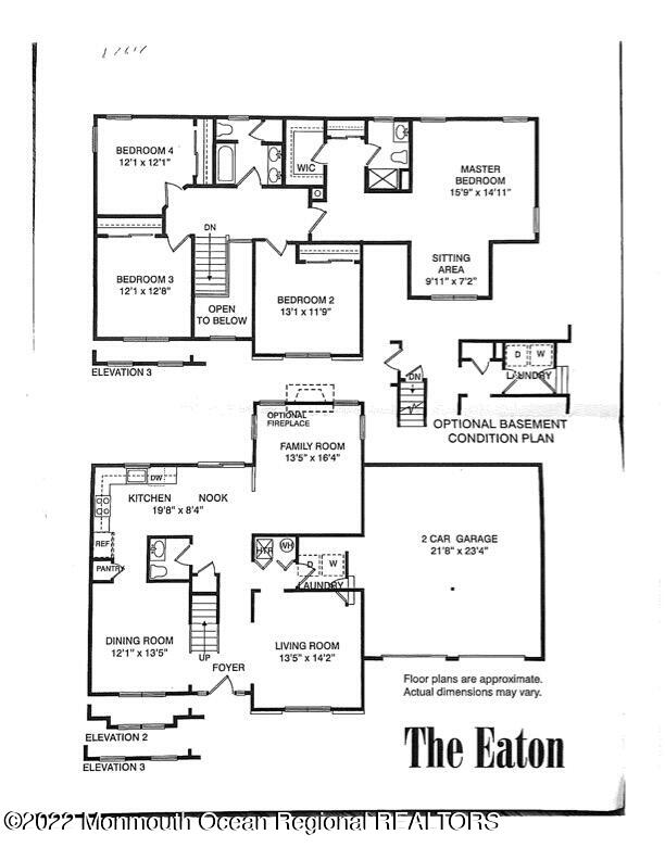 21 Nate Lane Howell, NJ 07731 - Photo 46 of 46 21 Nate Lane Floor Plan