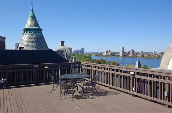 4 Charlesgate East, Unit 602 Boston, MA 02215 - Photo 9 of 10 a view of city from balcony