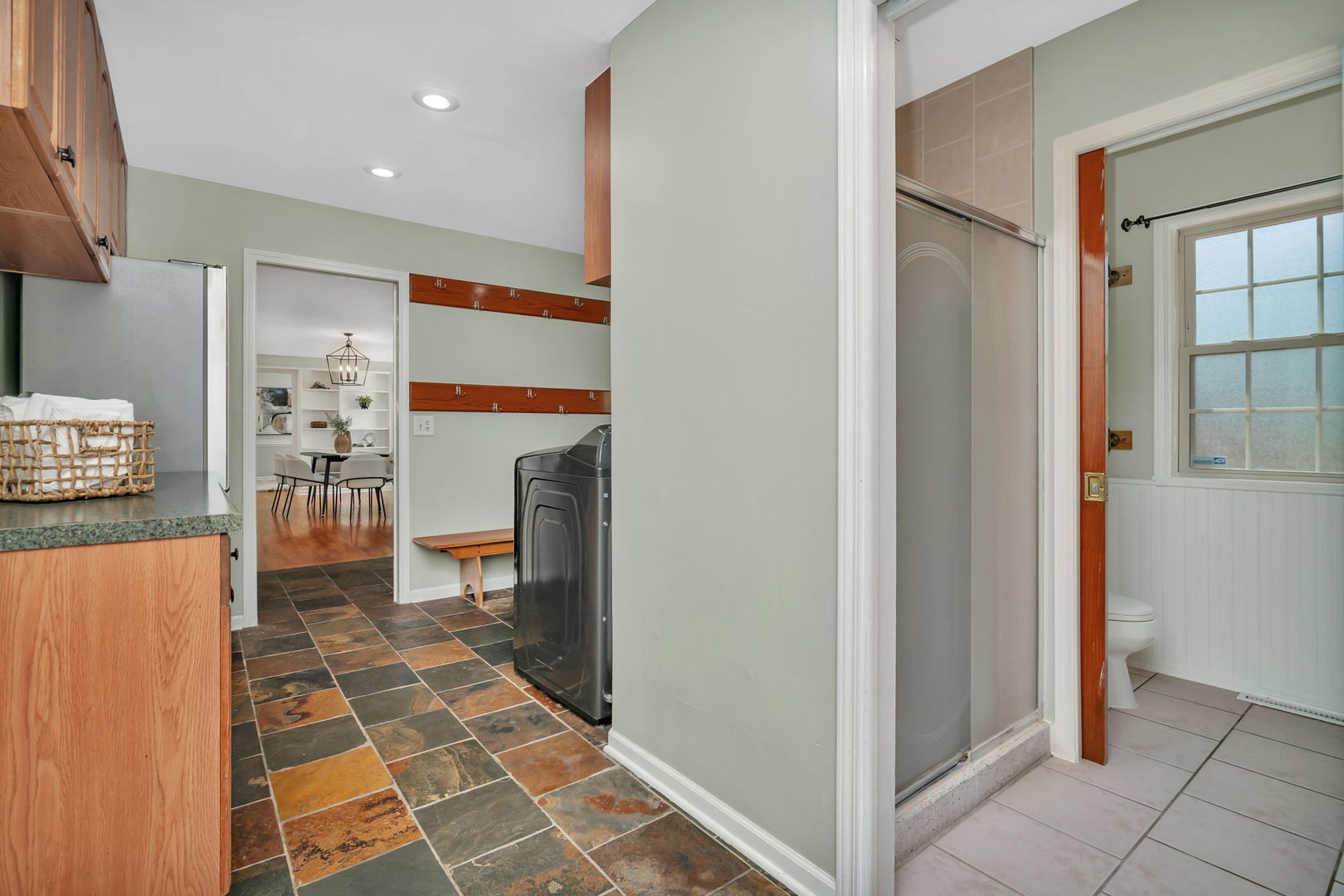 336 Brooklea Court Naperville, IL 60565 - Photo 27 of 39 a view of hallway with furniture and a fireplace