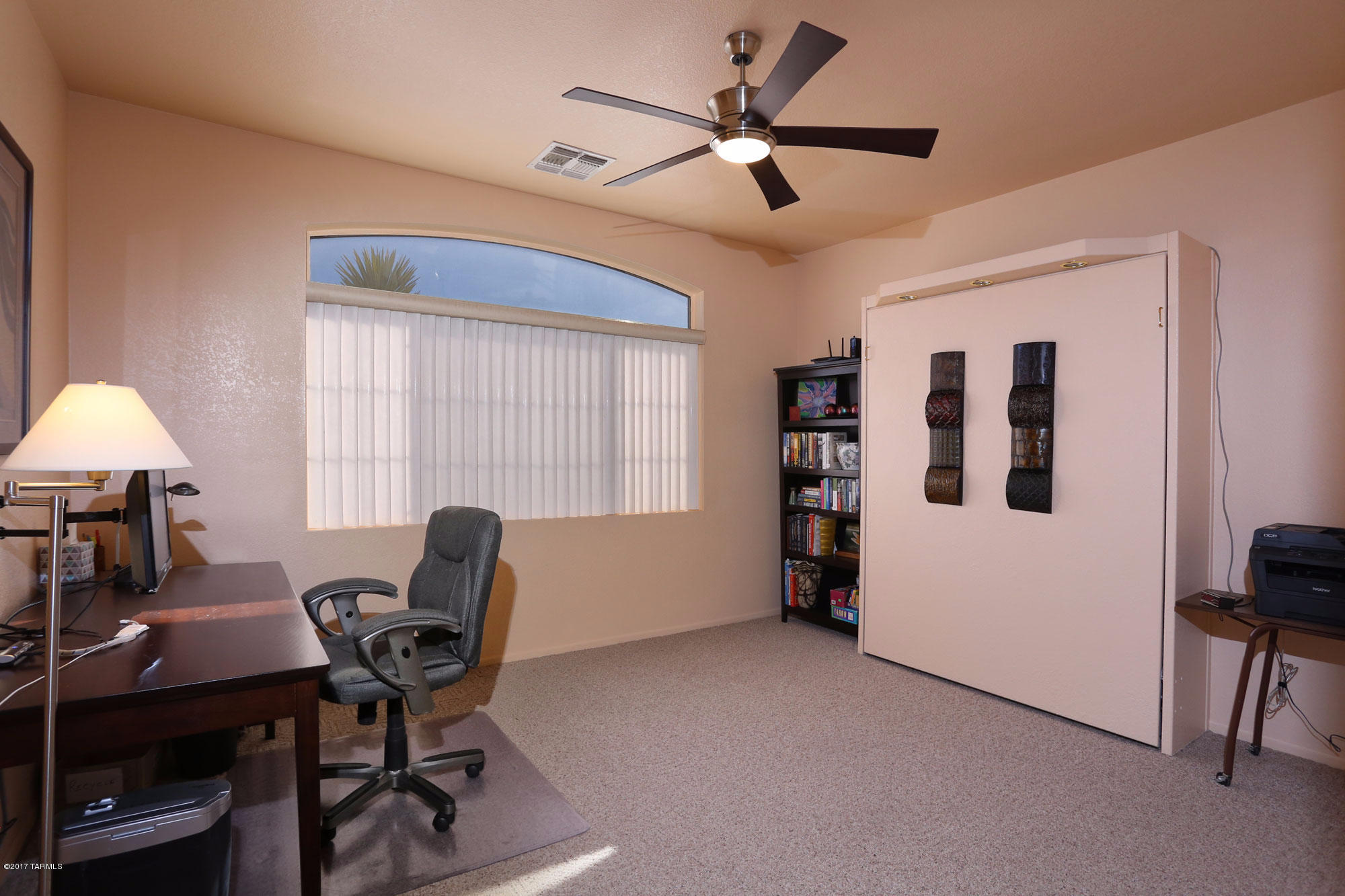 1065 East Royal Oak Road Oro Valley, AZ 85755 - Photo 14 of 19 a workspace with chandelier