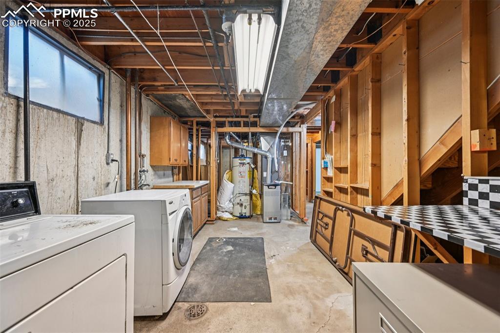 2977 South Oneida Street Denver, CO 80224 - Photo 39 of 50 a view of a storage & utility room with two washing machine