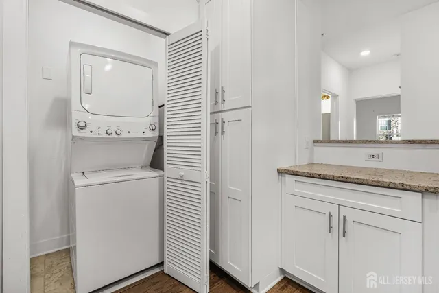 a view of city from balcony