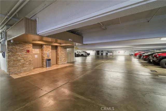 a view of parking area