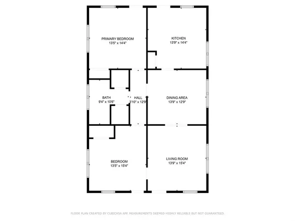 a picture of a floor plan