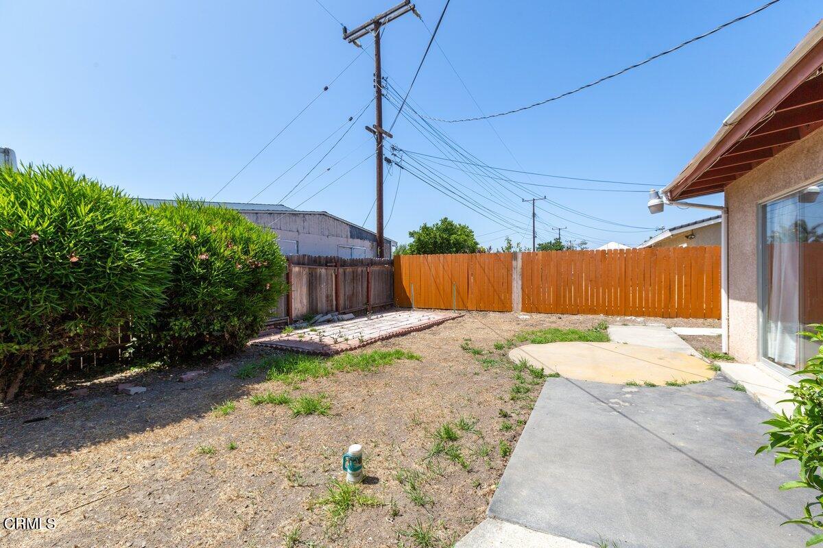 1931 Ukiah Street Oxnard, CA 93035 - Photo 18 of 21 a view of a backyard with plants and a garden