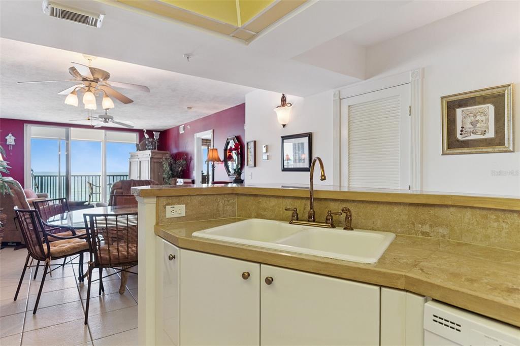 4621 South Atlantic Avenue, Unit 7506 Ponce Inlet, FL 32127 - Photo 15 of 46 a bathroom with a sink and a mirror