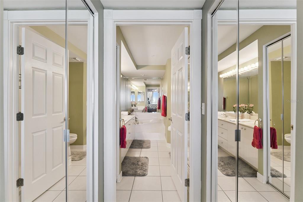 4621 South Atlantic Avenue, Unit 7506 Ponce Inlet, FL 32127 - Photo 27 of 46 a bathroom with a shower and a sink