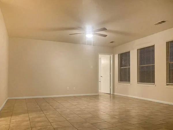 a view of an empty room with window