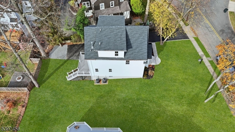 8 Mountainview Road Millburn, NJ 07041 - Photo 43 of 46 an aerial view of a house with a yard