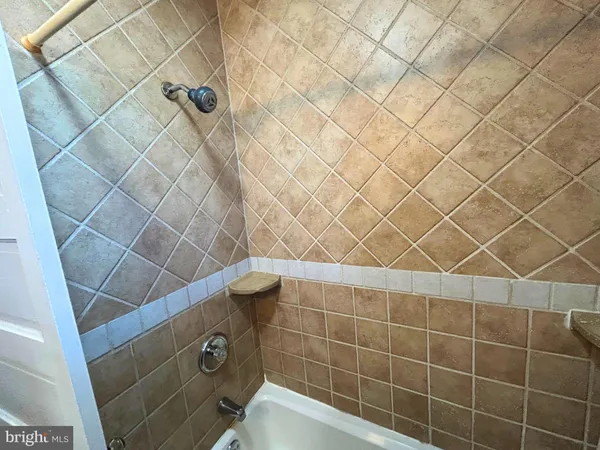 a bathroom with a sink and a shower